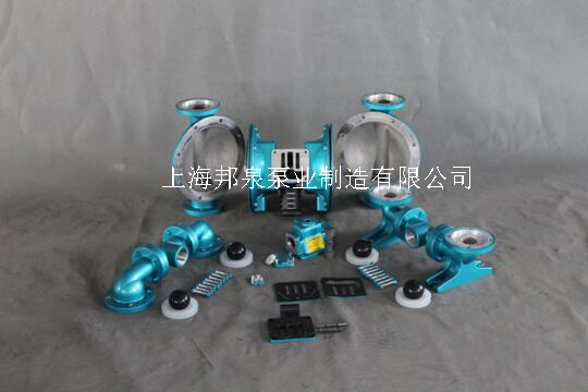 SKYLINK斯凱力隔膜泵拆解兩側(cè)外腔體